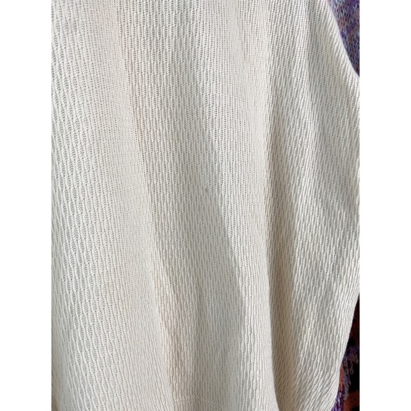 Free People Swit The Small Stuff Sweater L Femme Nordic Mock Neck Fair Isle Cozy - Picture 12 of 12